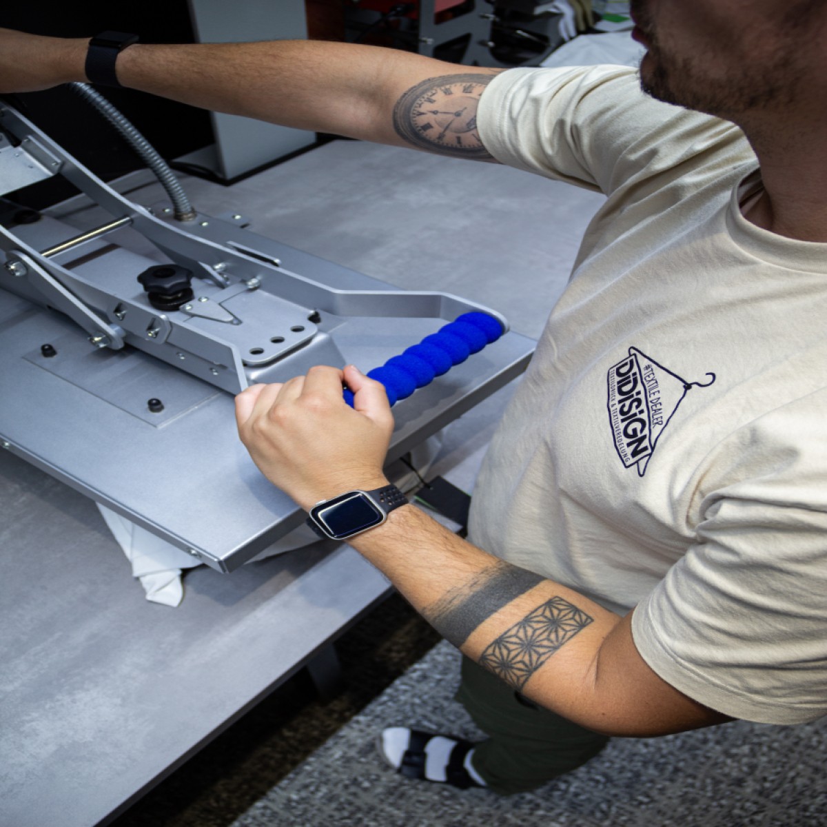 Textildealer bei DidiSign in Schladming