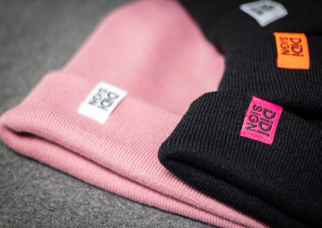 Detailbild der genähten Loops bei DidiSign in Schladming